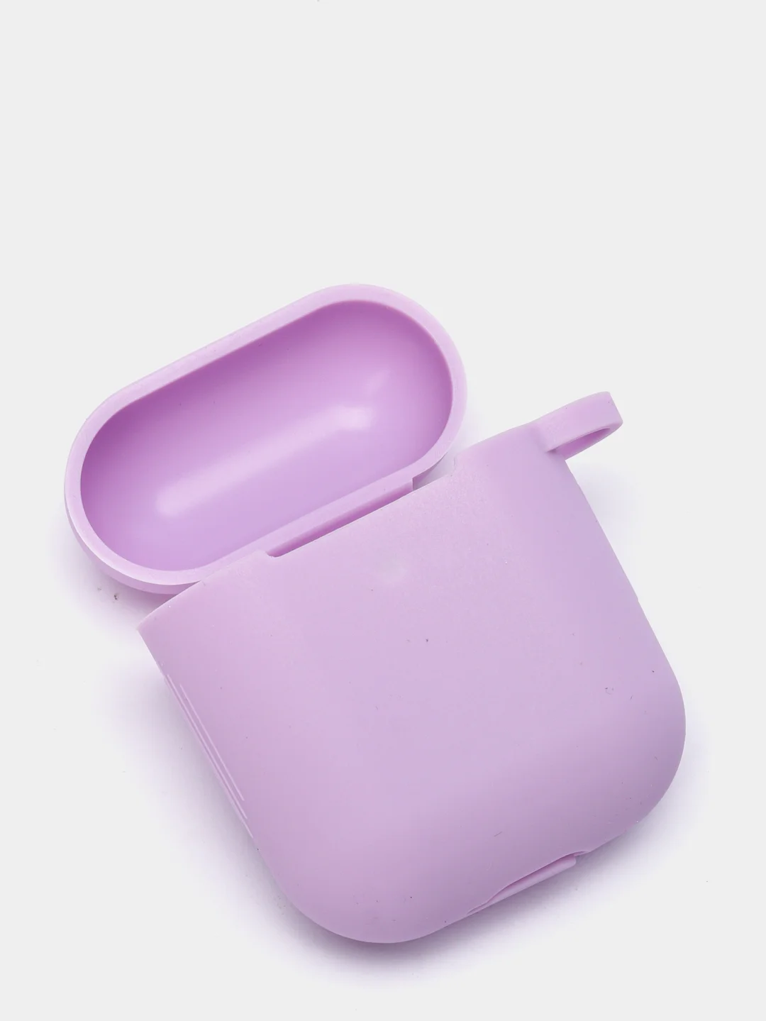 Сиреневый силиконовый чехол для AirPods 1 и AirPods 2