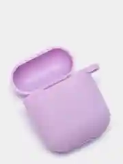 Сиреневый силиконовый чехол для AirPods 1 и AirPods 2