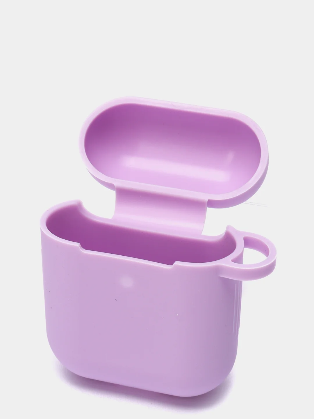 Сиреневый силиконовый чехол для AirPods 1 и AirPods 2