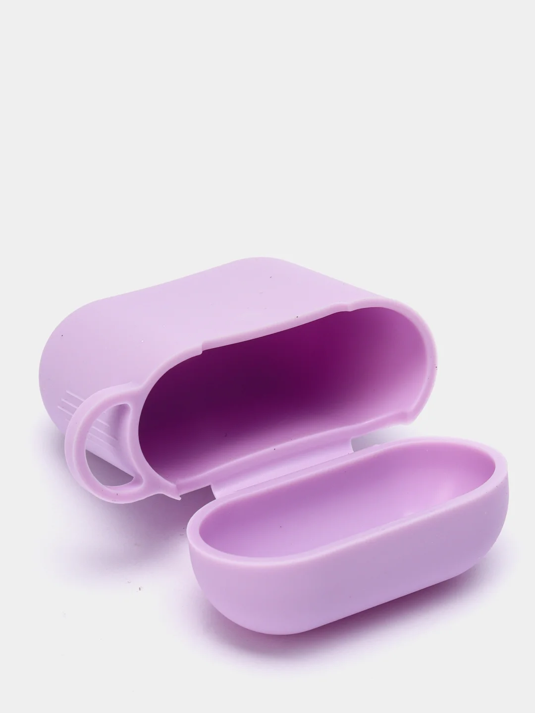 Сиреневый силиконовый чехол для AirPods 1 и AirPods 2