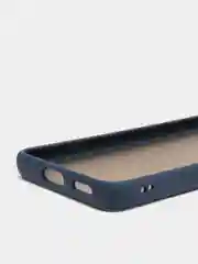 Темно-синий чехол Huawei P40, Хуавей П40 пластиковый матовый полупрозрачный с рисунком