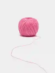 Розовый нитки-пряжа "Ирис", хлопок, 25 г, 150 м,(В уп. 2 шт.)