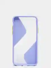 Лавандовый iphone X / XS чехол пластиковый, матовый, с кнопками