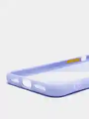 Лавандовый iphone X / XS чехол пластиковый, матовый, с кнопками
