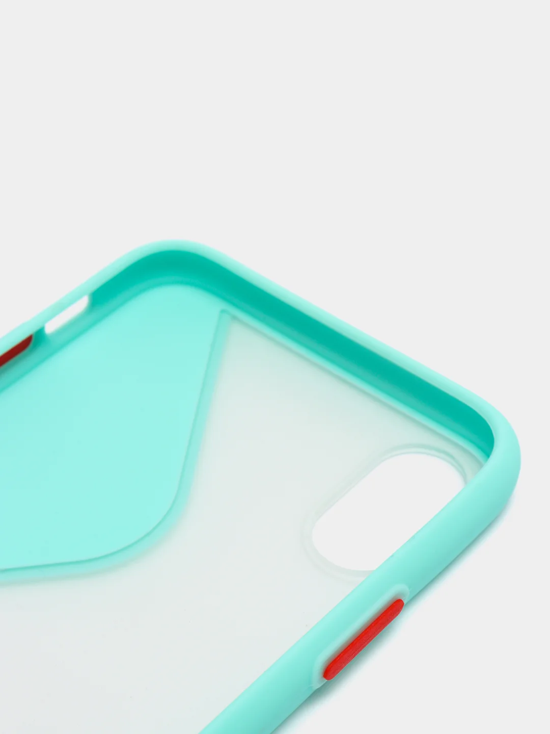 iPhone X / XS чехол пластиковый, матовый, с кнопками