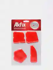Набор шпателей для герметиков Akfix (4 шт)