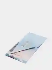 Лазурный конверты для денег на татарском языке, татарская открытка