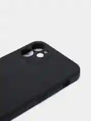 Черный чехол силиконовый для iPhone 7, 8 SE 2020, 11, 12, 13, Pro, Max, mini, защита камеры