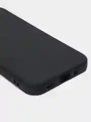 Черный чехол силиконовый для iPhone 7, 8 SE 2020, 11, 12, 13, Pro, Max, mini, защита камеры