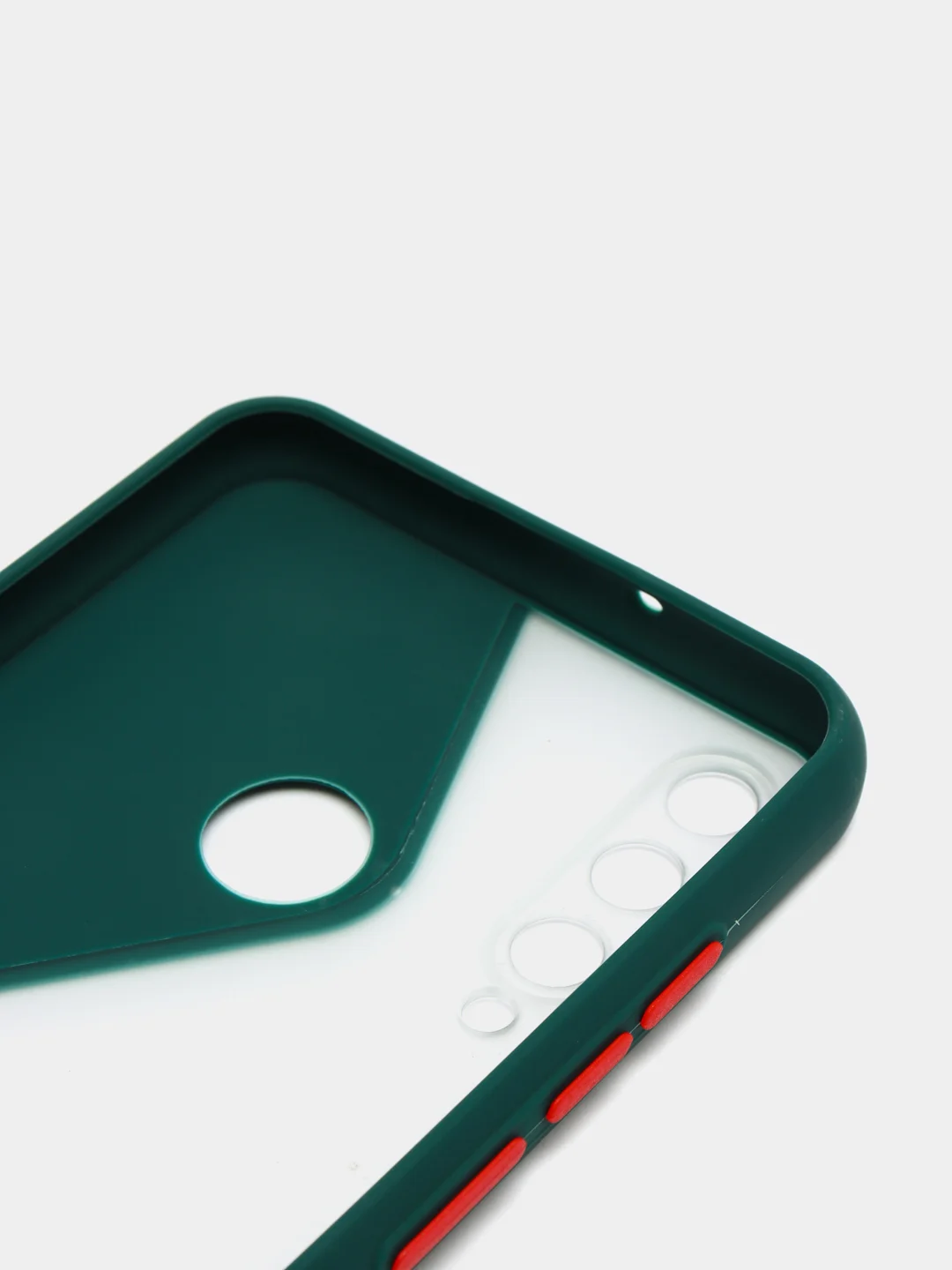 Морской чехол для Huawei Y6P, Хуавей У6П пластиковый матовый с цветными кнопками