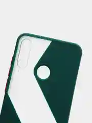 Морской чехол для Huawei Y6P, Хуавей У6П пластиковый матовый с цветными кнопками