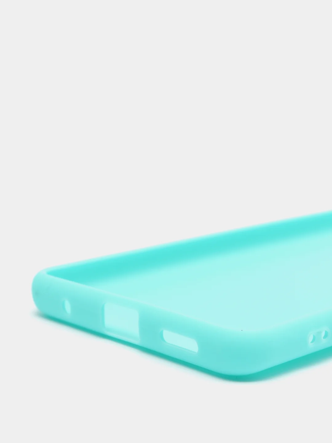 Бирюзовый чехол Xiaomi Redmi Note 10 Pro / Note 10 Pro Max силиконовый