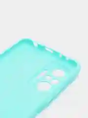 Бирюзовый чехол Xiaomi Redmi Note 10 Pro / Note 10 Pro Max силиконовый