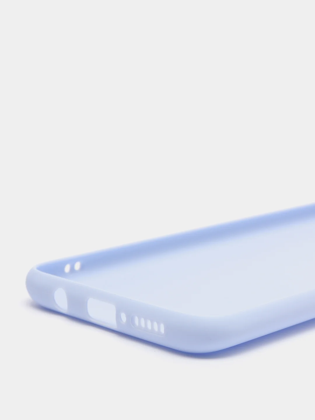 Голубой чехол силиконовый для Xiaomi Redmi 9T Note 7 8 10 Pro Max 10S