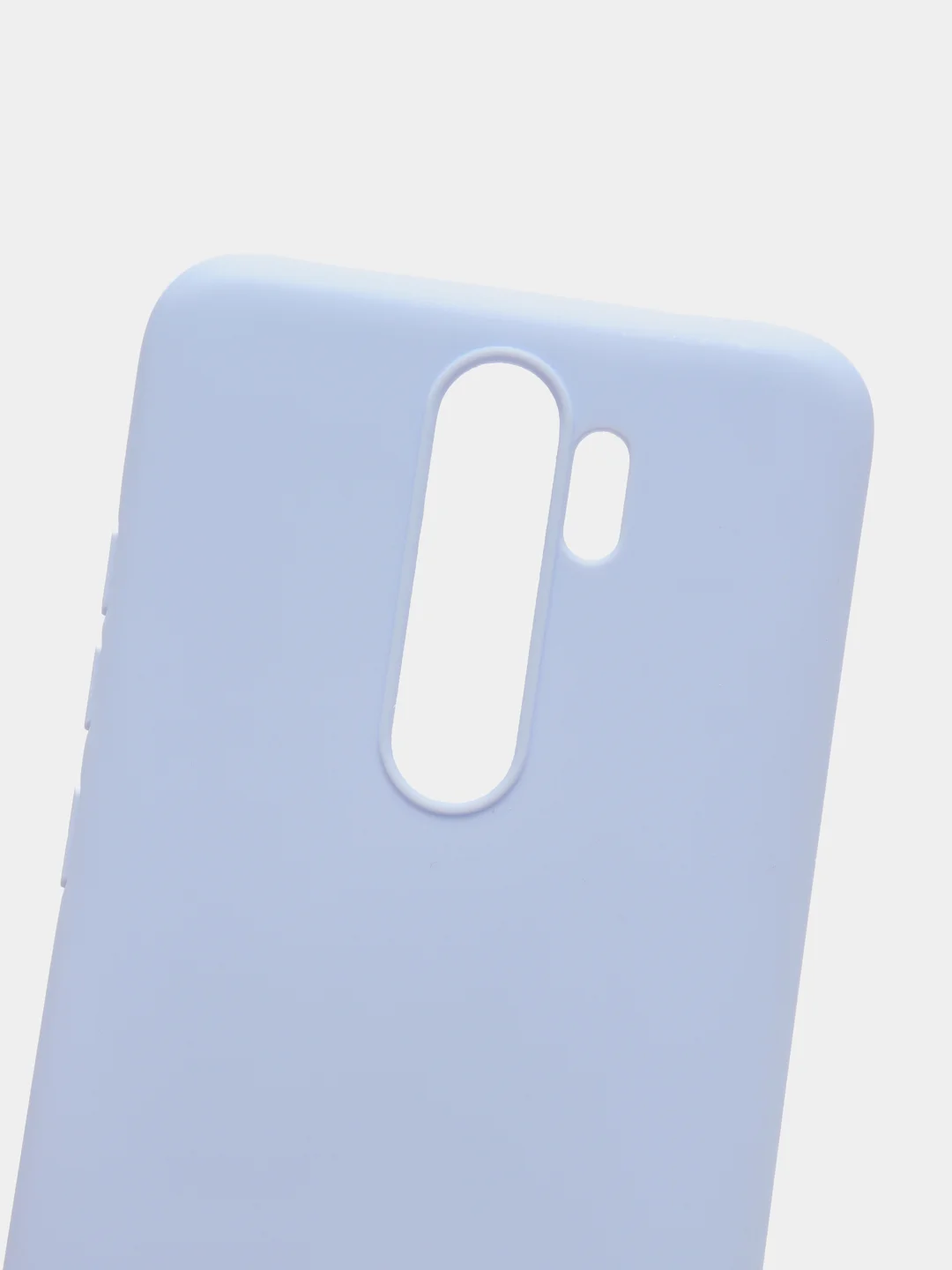 Голубой чехол силиконовый для Xiaomi Redmi 9T Note 7 8 10 Pro Max 10S
