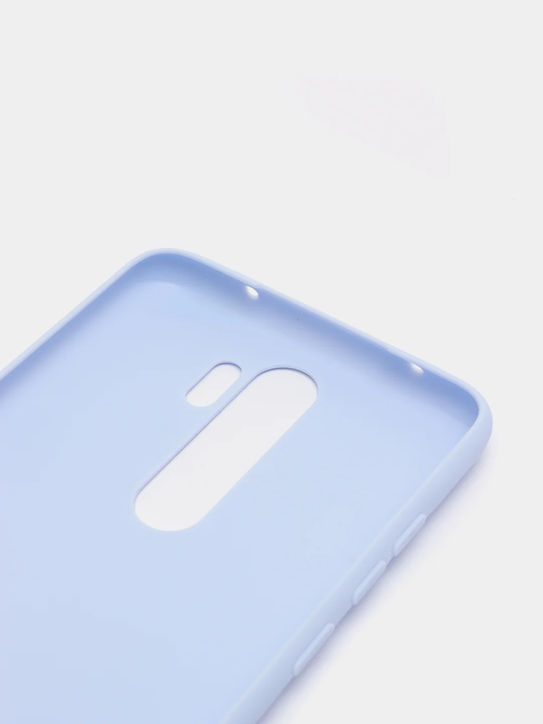 Голубой чехол силиконовый для Xiaomi Redmi 9T Note 7 8 10 Pro Max 10S