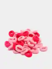 Розовый резинки для волос