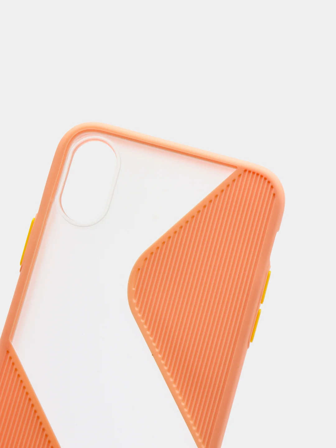 Манго iphone X / XS чехол пластиковый, матовый, с кнопками