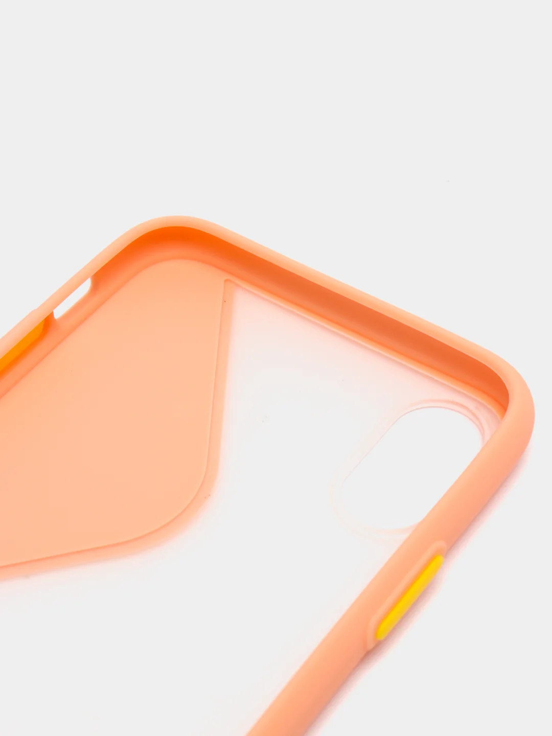 Манго iphone X / XS чехол пластиковый, матовый, с кнопками