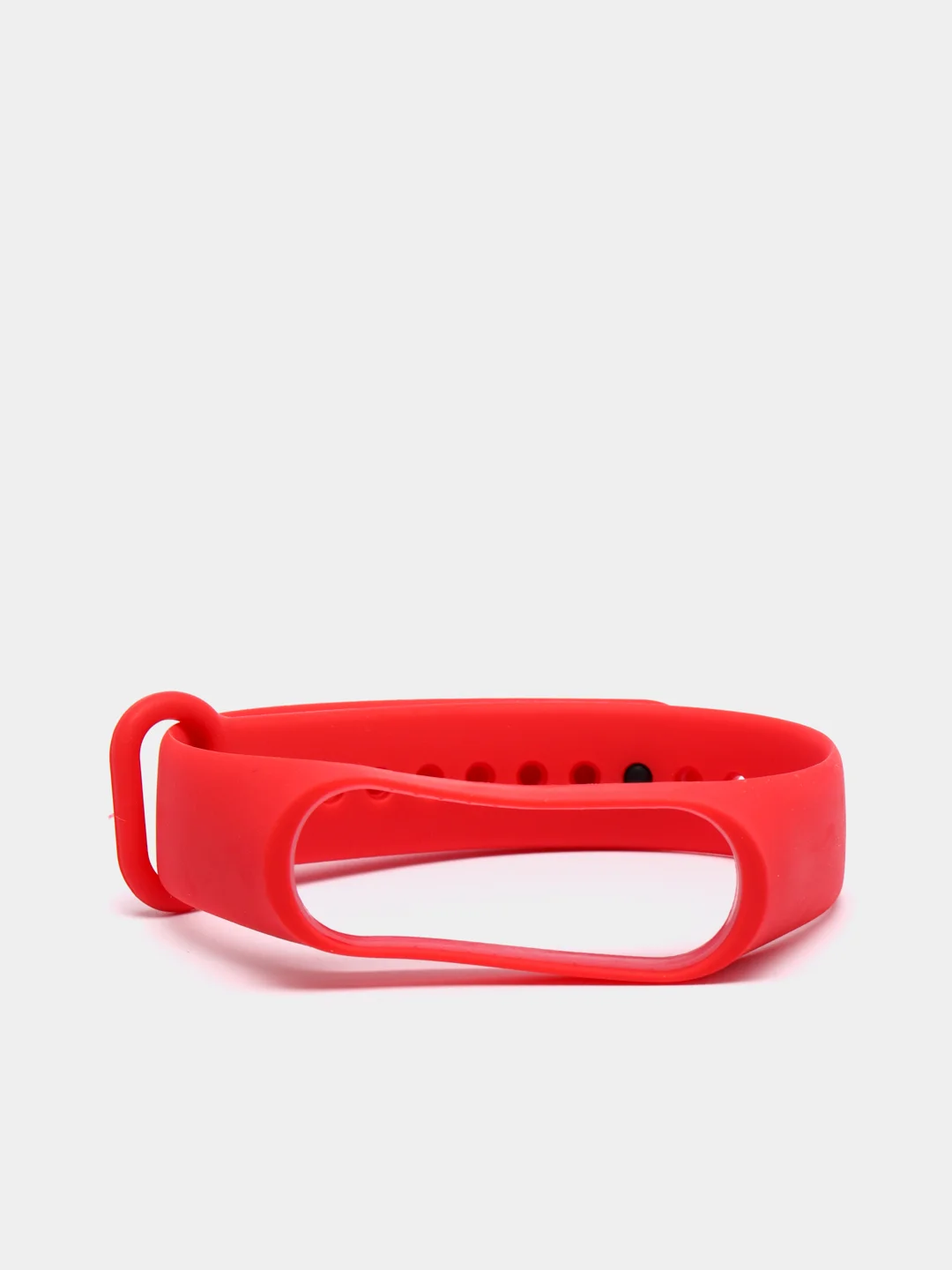 Красный силиконовый ремешок Xiaomi Mi Band 3, Mi Band 4 (Сяоми Ми Бэнд 3, Ми Бэнд 4)