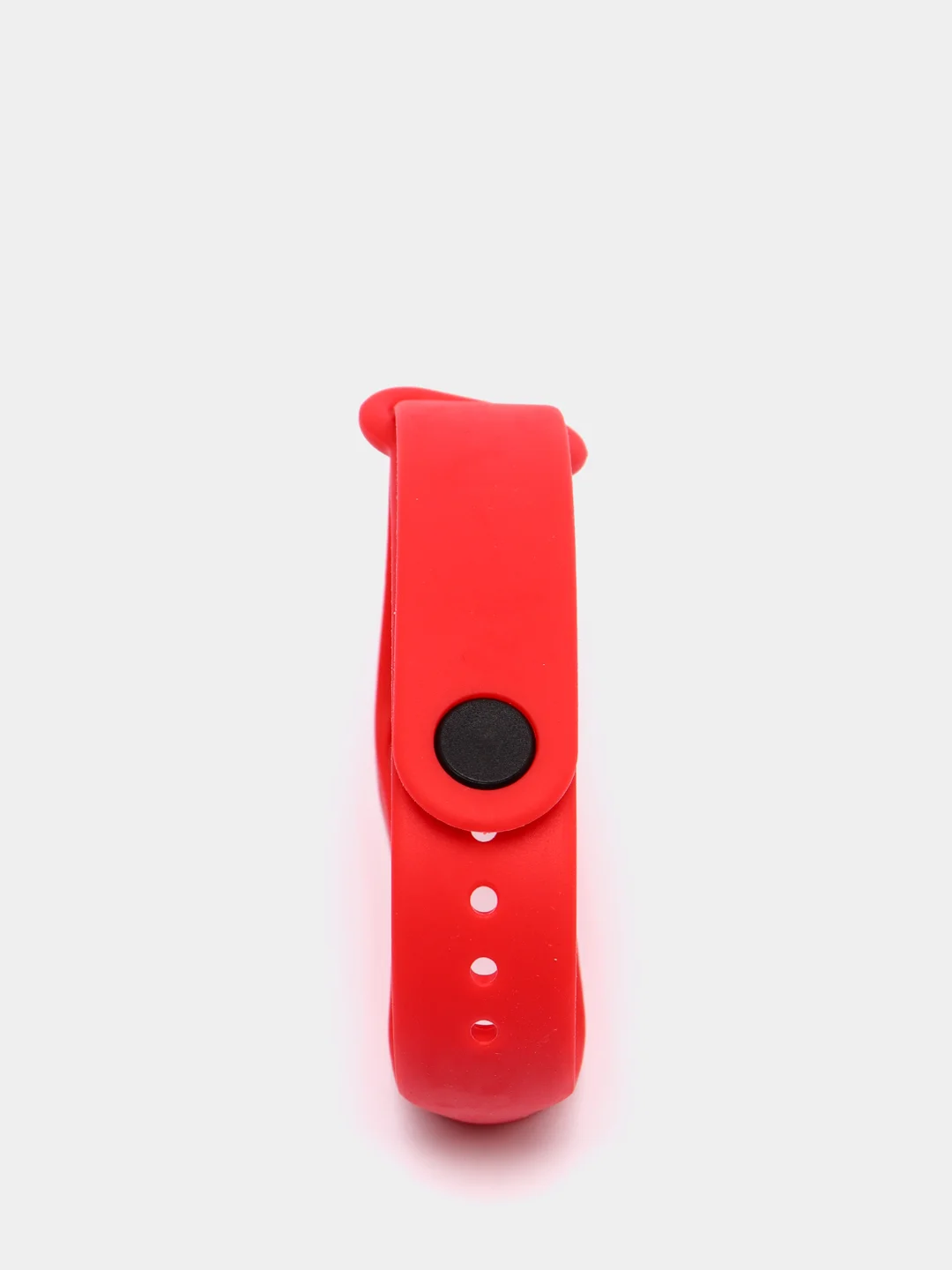 Красный силиконовый ремешок Xiaomi Mi Band 3, Mi Band 4 (Сяоми Ми Бэнд 3, Ми Бэнд 4)