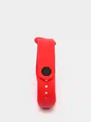 Красный силиконовый ремешок Xiaomi Mi Band 3, Mi Band 4 (Сяоми Ми Бэнд 3, Ми Бэнд 4)