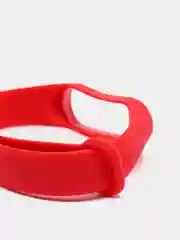 Красный силиконовый ремешок Xiaomi Mi Band 3, Mi Band 4 (Сяоми Ми Бэнд 3, Ми Бэнд 4)