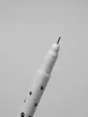 Белый ручка "Кошечка"
