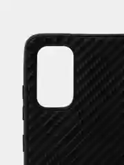 Чехол силиконовый для Samsung A02, A02s, A32, A42, A52, A72 с текстурой под карбон