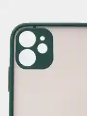 Тёмно-зелёный чехол для iPhone 11, 13, 13 Pro, 13 Pro Max, 13 mini, 12, XR