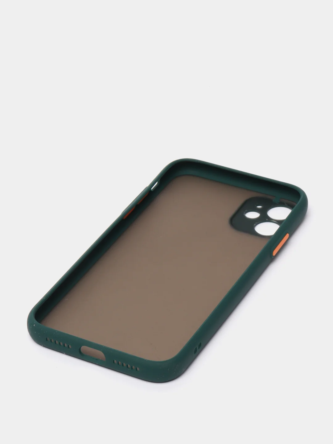 Тёмно-зелёный чехол для iPhone 11, 13, 13 Pro, 13 Pro Max, 13 mini, 12, XR