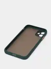 Тёмно-зелёный чехол для iPhone 11, 13, 13 Pro, 13 Pro Max, 13 mini, 12, XR