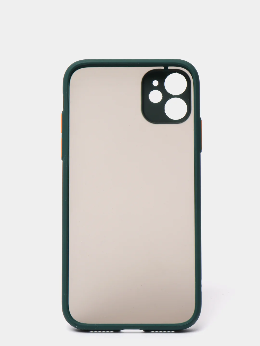 Тёмно-зелёный чехол для iPhone 11, 13, 13 Pro, 13 Pro Max, 13 mini, 12, XR