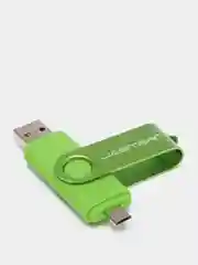 Зеленый usb флеш-накопитель 3 в 1, Jaster 4, 16, 32,64 Гб флешка 3 в 1.для телефона и пк