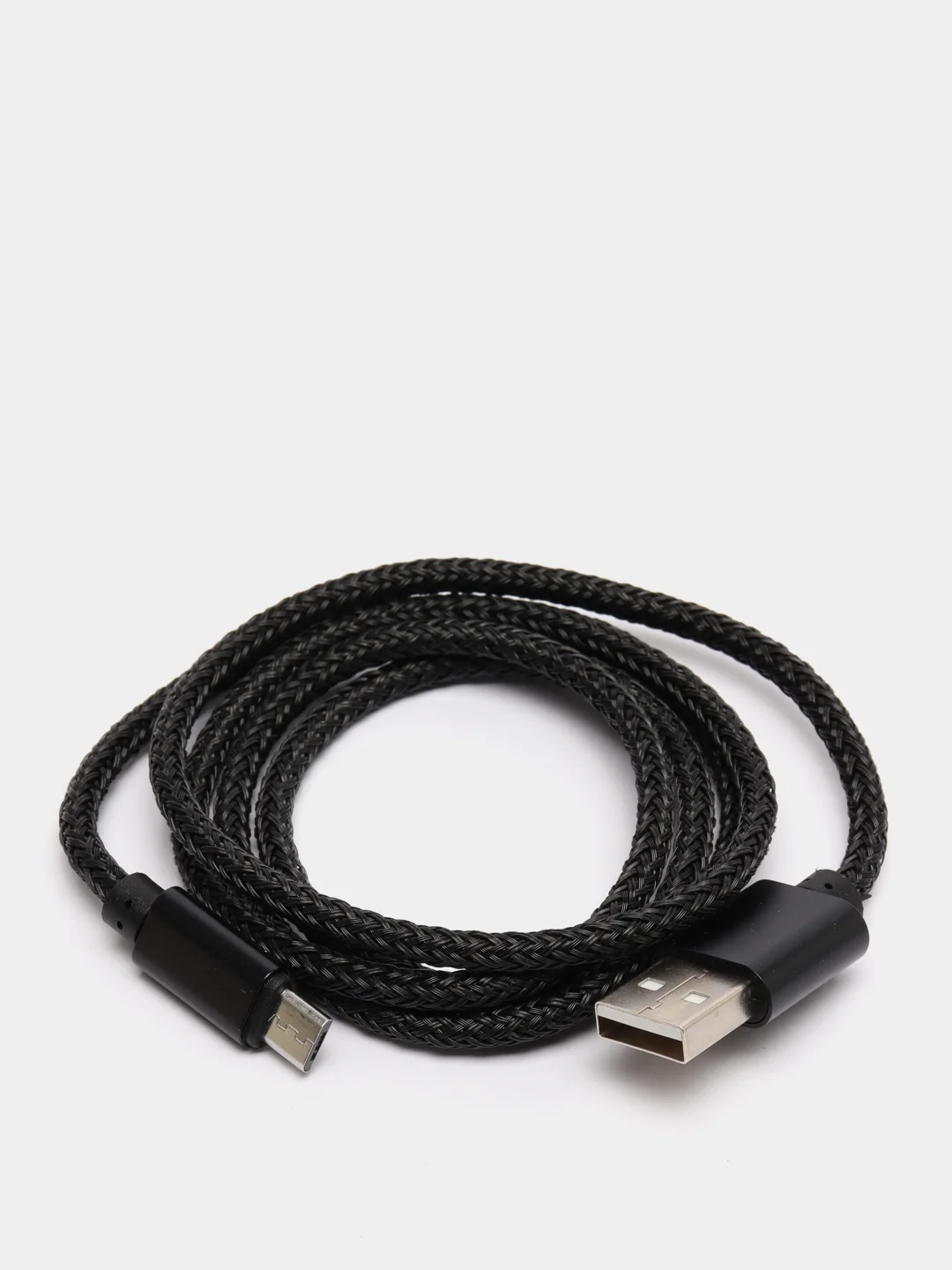Черный кабель micro USB, Type-C, для зарядки и передачи данных