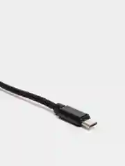 Черный кабель micro USB, Type-C, для зарядки и передачи данных