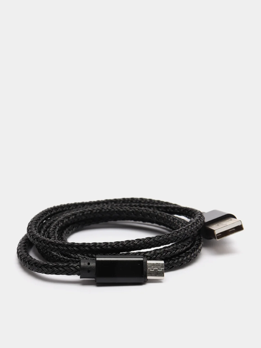 Черный кабель micro USB, Type-C, для зарядки и передачи данных