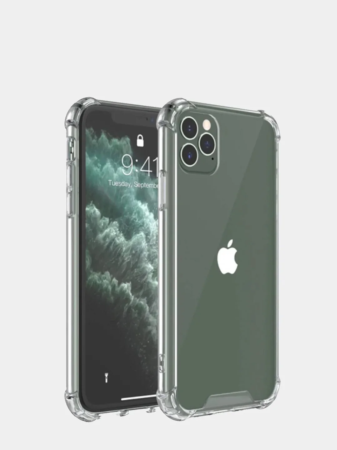 Чехол на iPhone 6 7 8 X Xs 11 XR XS 12 13 14 Plus Mini Pro Max айфон с защитой углов