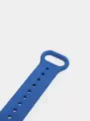 Синий силиконовый ремешок для фитнес-браслетов Xiaomi Mi Band 5 / 6