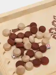 Игра 4 в 1, доска деревянная, 40 см: шахматы, шашки, нарды, карты