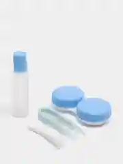 Синий набор для контактных линз