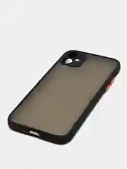 Черный чехол для iPhone 11, 13, 13 Pro, 13 Pro Max, 13 mini, 12, XR