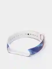 Лазурный ремешок с рисунком для Xiaomi Mi Band