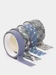 Набор клейких декоративных лент Meshu "Mosaic", 4 штуки