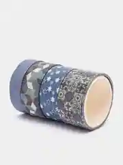 Набор клейких декоративных лент Meshu "Mosaic", 4 штуки
