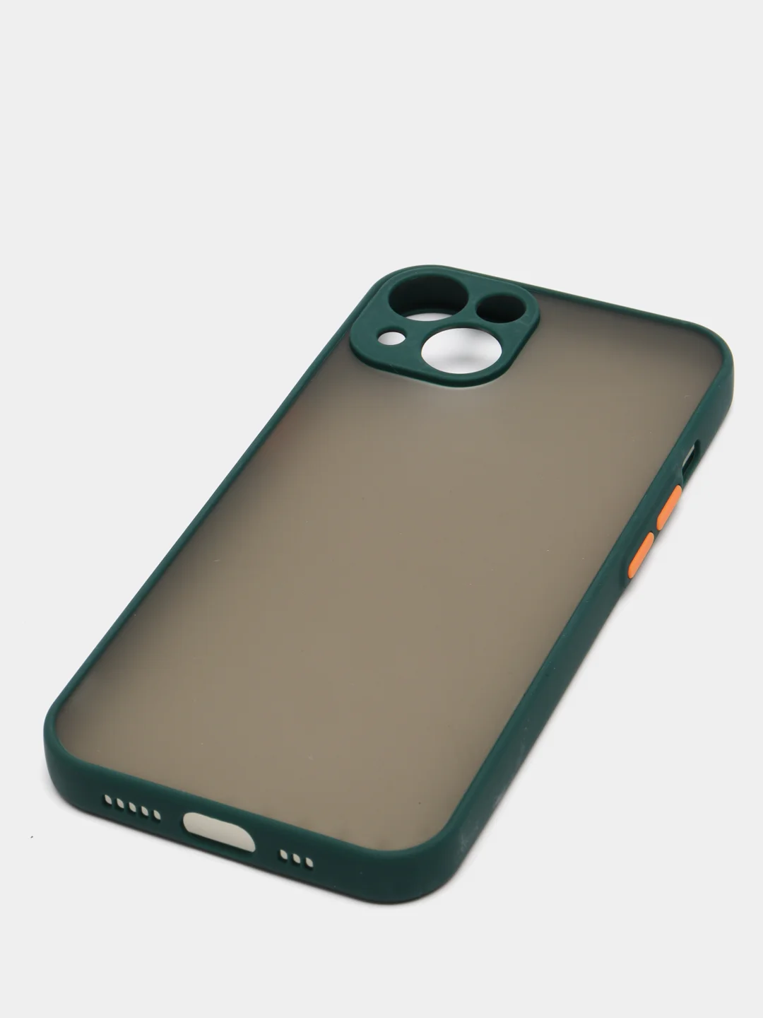 Тёмно-зелёный чехол для iPhone 11, 13, 13 Pro, 13 Pro Max, 13 mini, 12, XR