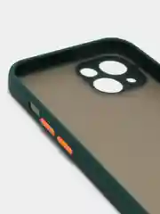 Тёмно-зелёный чехол для iPhone 11, 13, 13 Pro, 13 Pro Max, 13 mini, 12, XR