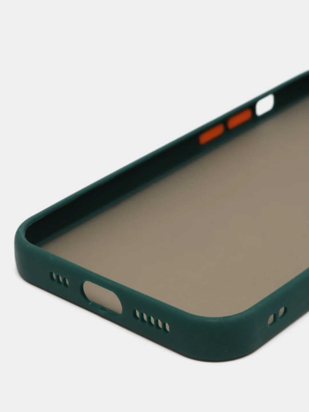 Тёмно-зелёный чехол для iPhone 11, 13, 13 Pro, 13 Pro Max, 13 mini, 12, XR