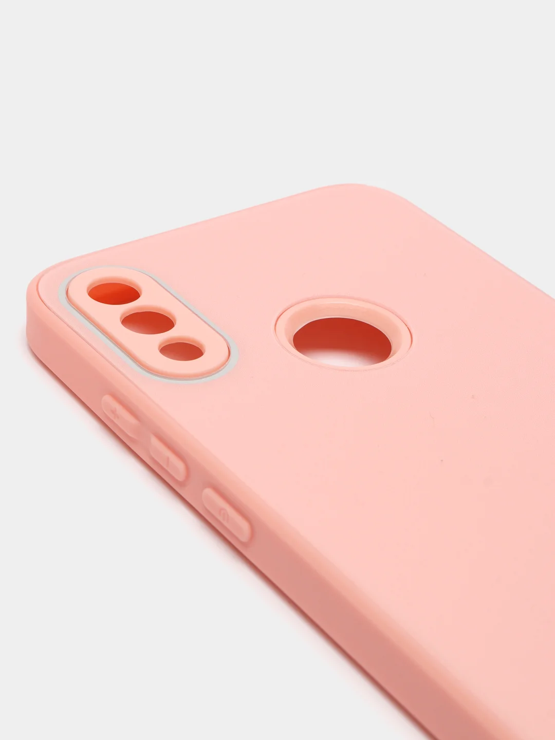 Голубой чехол Xiaomi Redmi Note 7, Redmi Note 7 Pro твердый пластиковый глянцевый под стекло