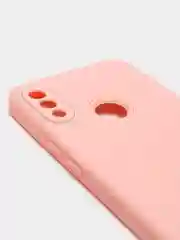 Голубой чехол Xiaomi Redmi Note 7, Redmi Note 7 Pro твердый пластиковый глянцевый под стекло